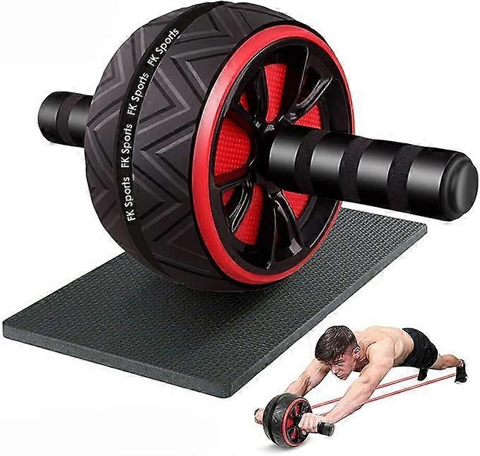 Abdominal Exercise Roller for Abdominal & Core Strength Training, Ab Roller Pro, Exercise Wheels for Home Gym Fitness, Ab Machine with Knee Pad Access