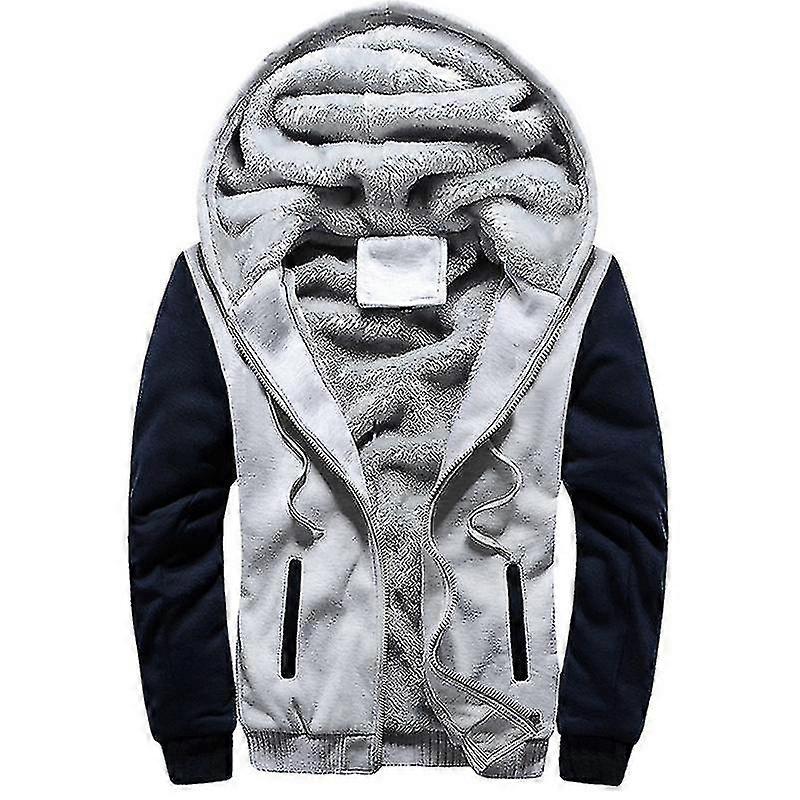 menn hette fleece jakke uformell hettegenser