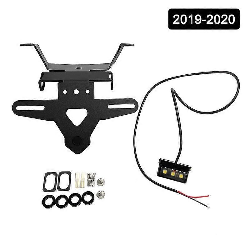 Motorcycle With LED License Plate Holder Tail Light Bracket Tidy Fender Eliminator for Honda CB650R CBR650 CBR 650R 19 2020 2021