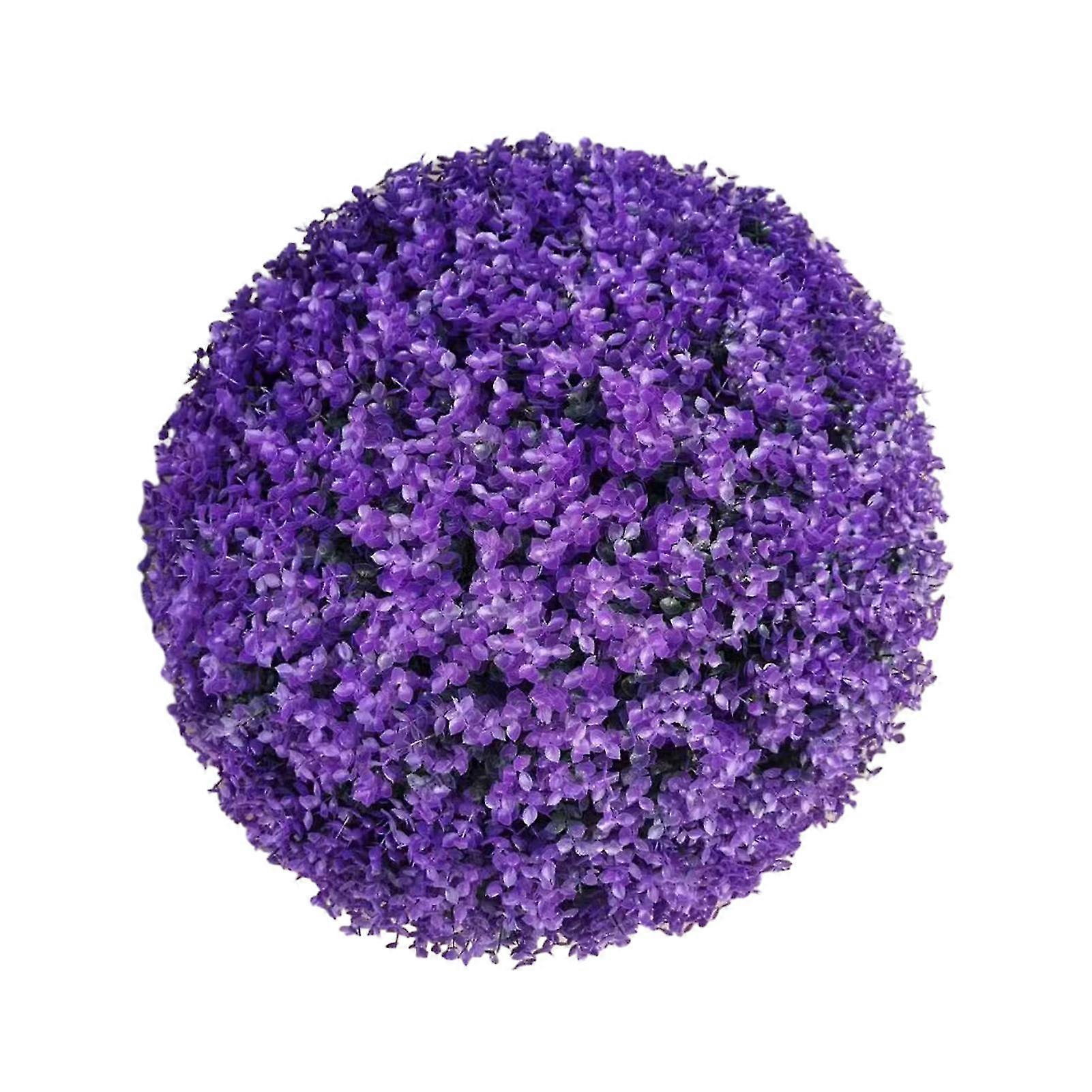 Artificial Grass Ball Durable Fade-resistant Easy To Install Realistic Artificial Plant Ball For Garden Lawn
