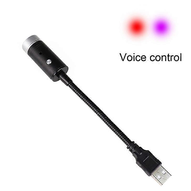 USB Car Colorful Decorative Lamp Light Mini LED Auto Interior Atmosphere Light