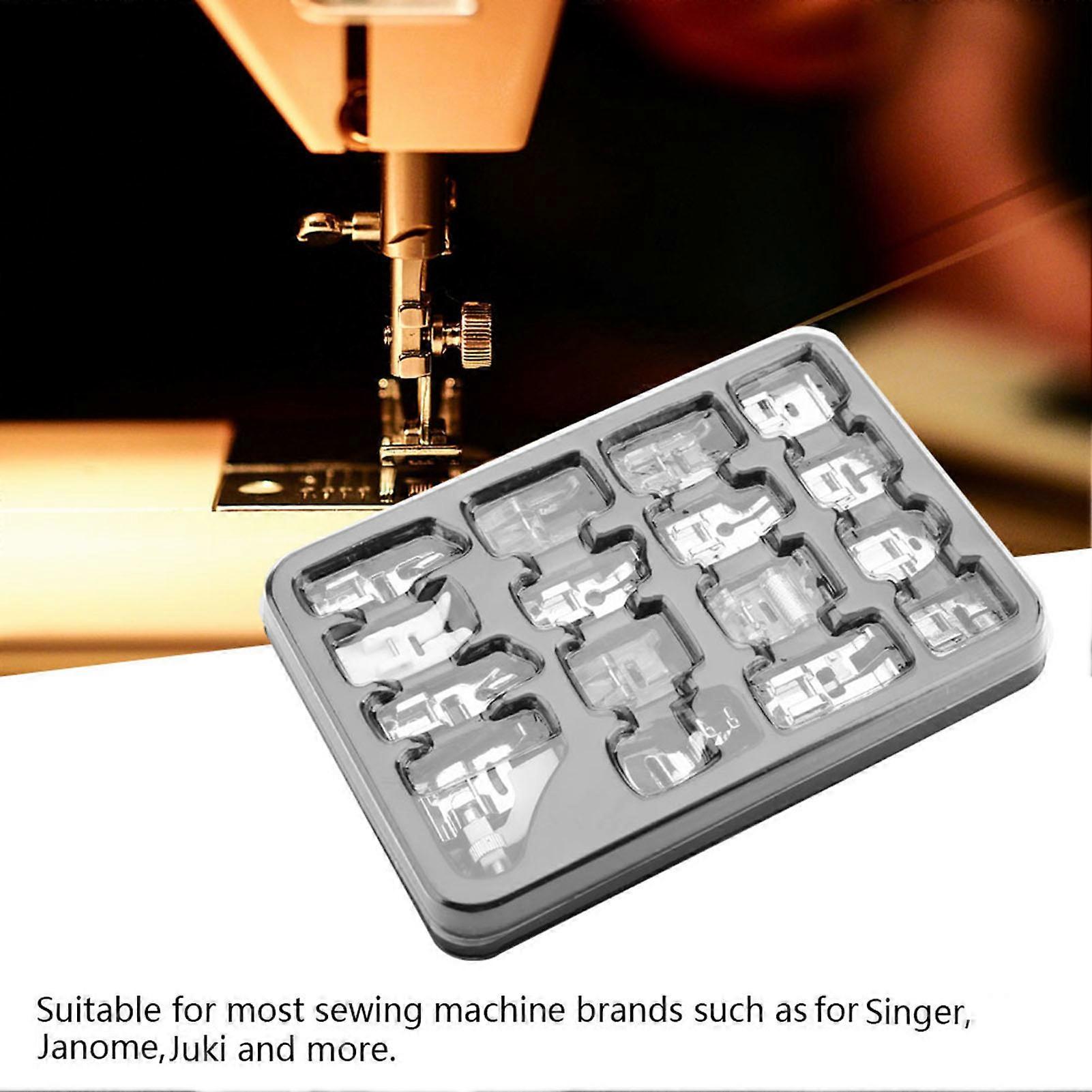 Professional Sewing Machine Presser Feet Set Multifunction Accessories