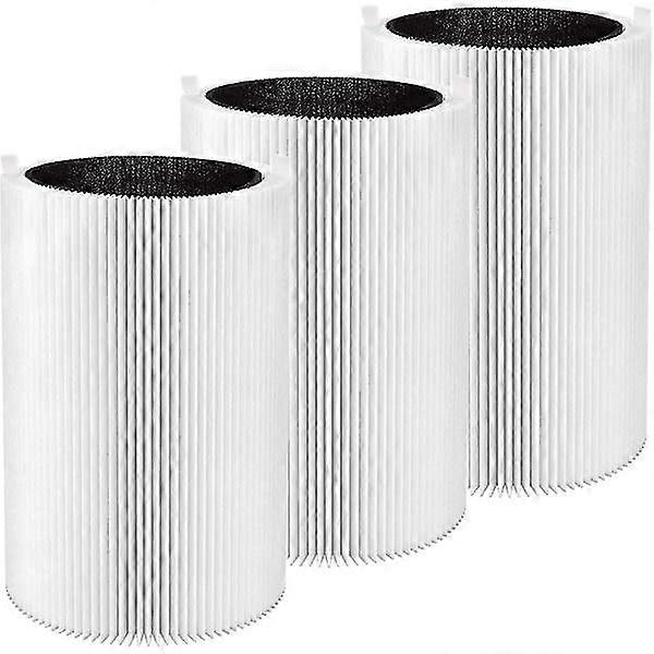 3-pack Blue Pure 411 Replacement compatible with Blueair