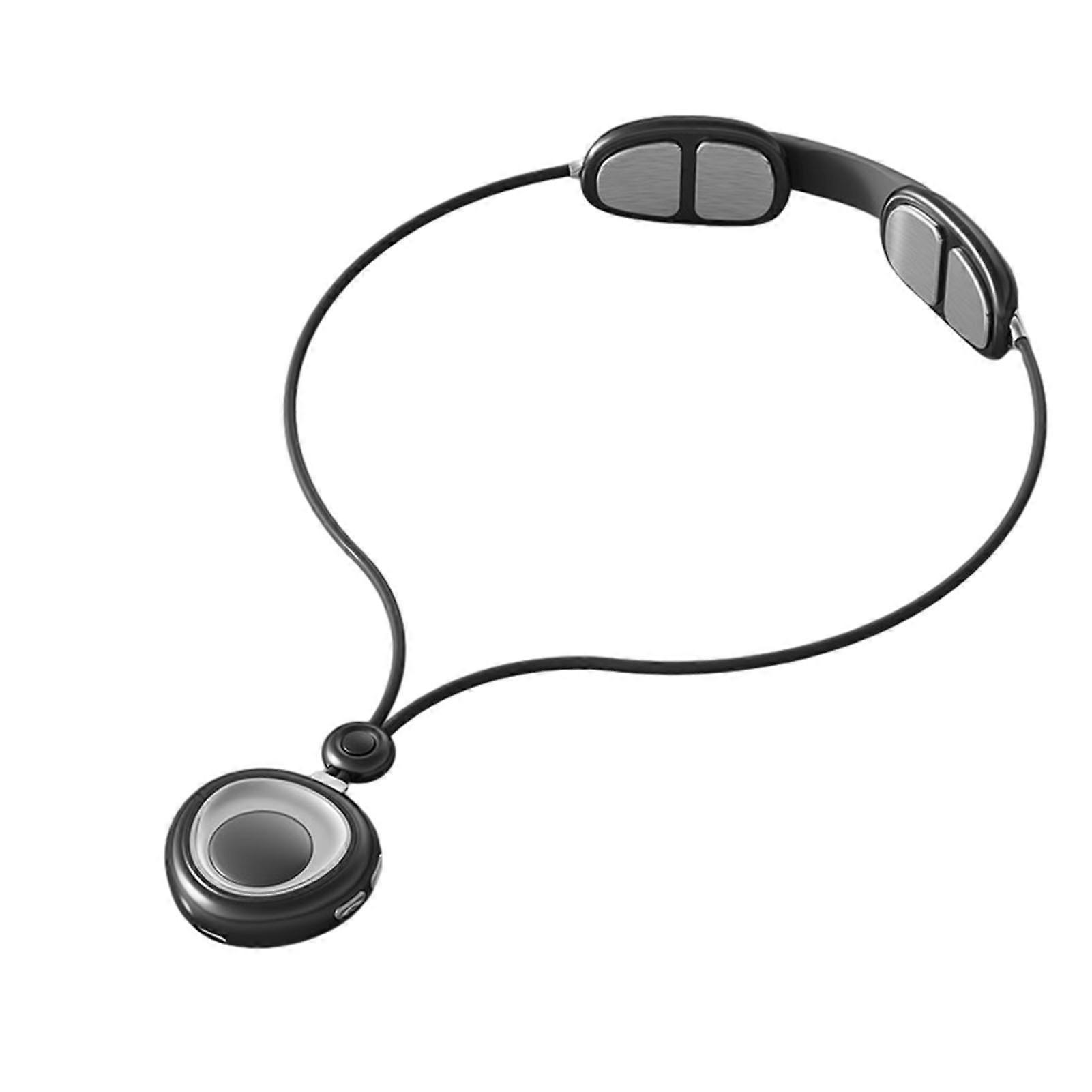 Double-frequency Pulses Neck Massager 45 Persistent Heating Foldable Neck Device for Shopping