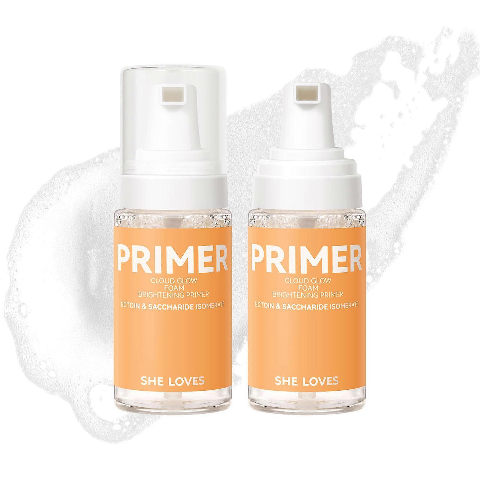 Primered Moussed Foam Primered Primered Brightens Skin Moisturizes And Smooths Invisible Pores 40ml