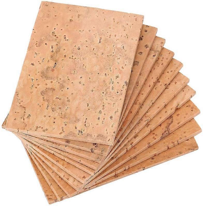 10 Pcs Universal Sax Saxophone Neck Joint Cork Sheet for Alto Soprano Tenor