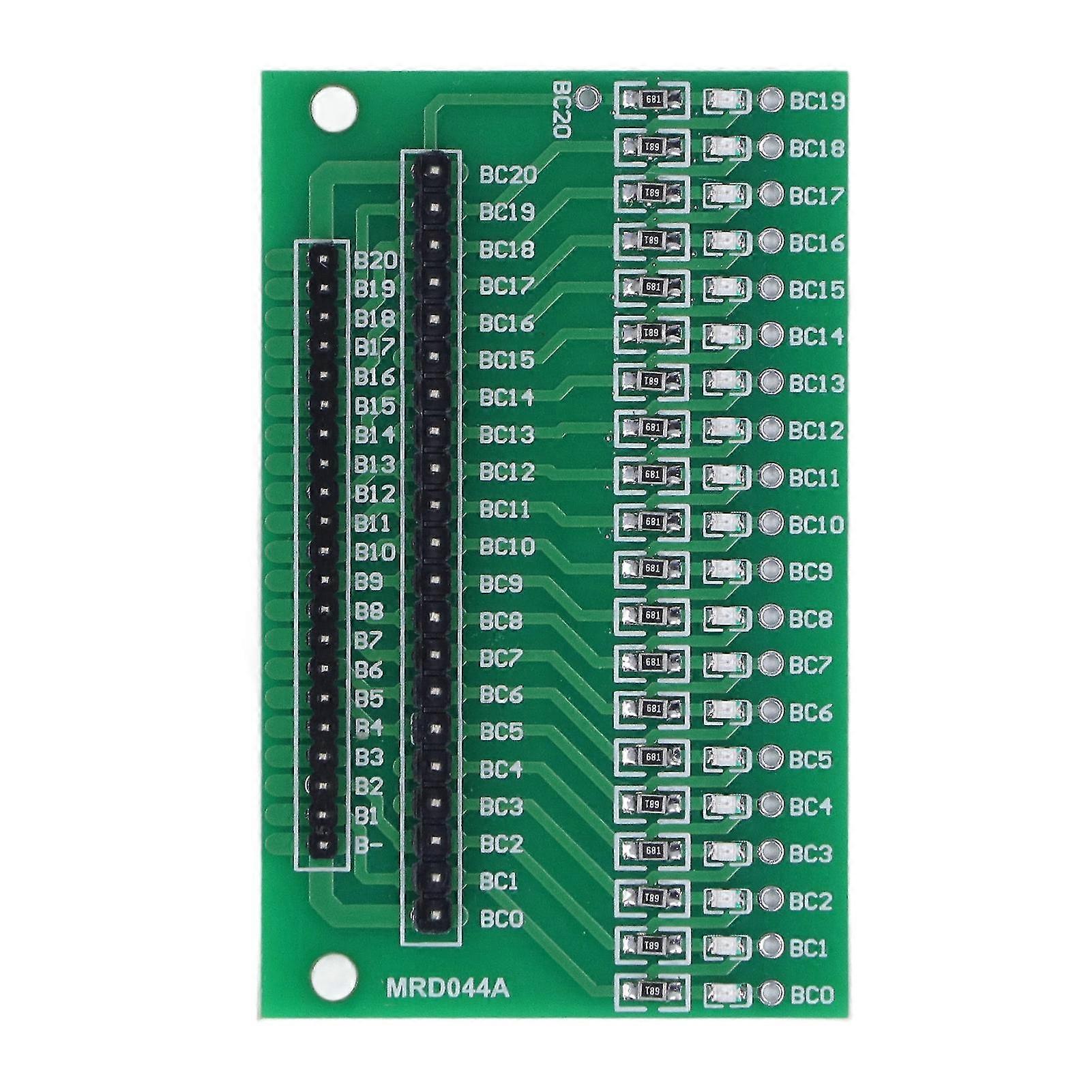 Lithium Battery Protection Board with Accurate Wiring and LED Indication for Balancing and Detection