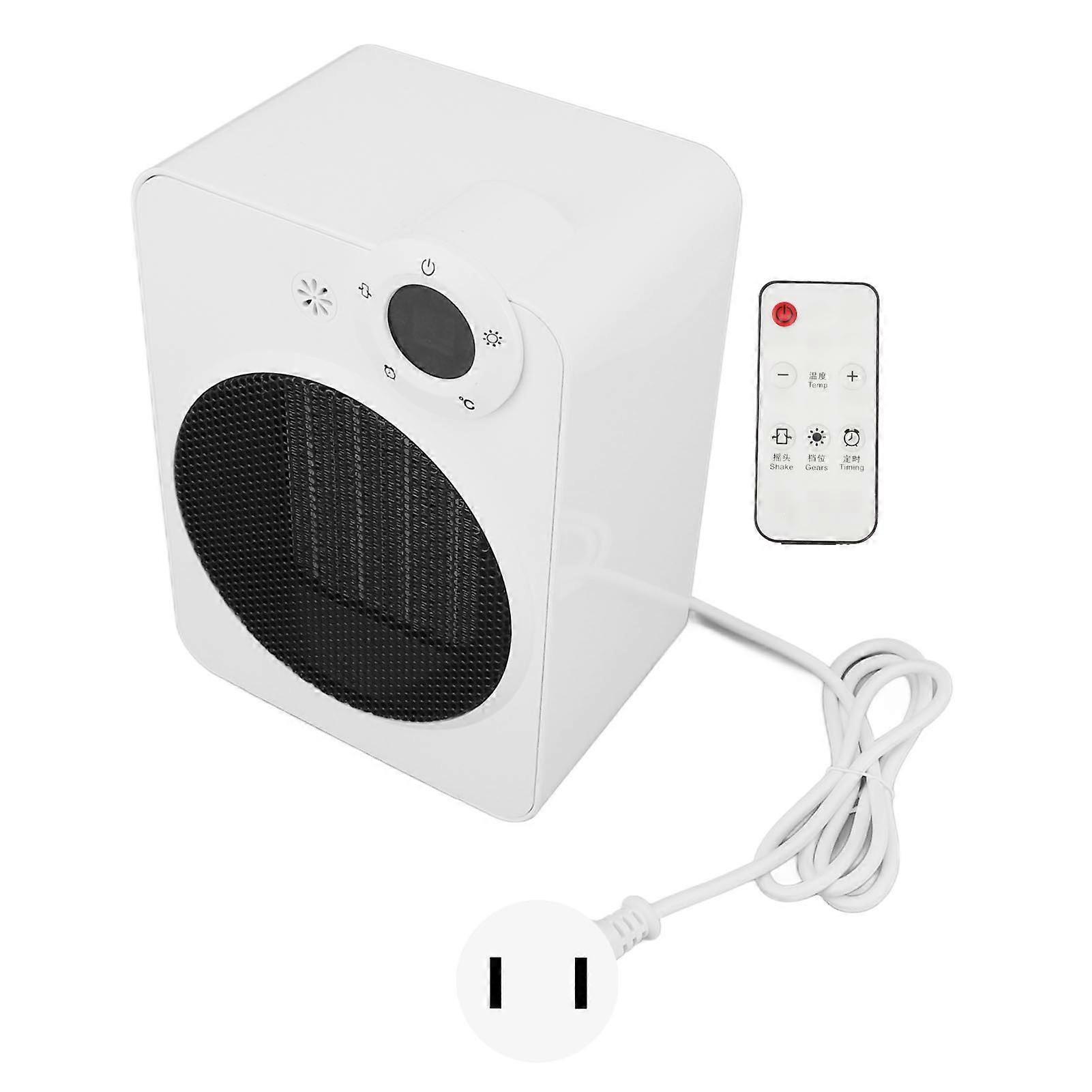 Space Heaters Heating Cooling Use Portable Heater with 3 Modes Digital Display 70 Degree Wide Angle PTC Ceramic Heating for 20 Room 110