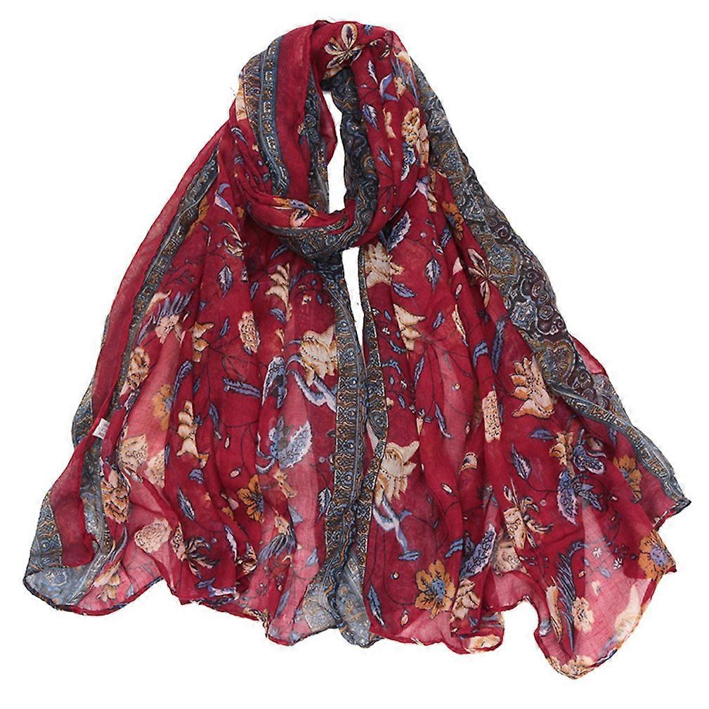 écharpe décorative voyage chaud à la mode coton lin châle wrap pour maman