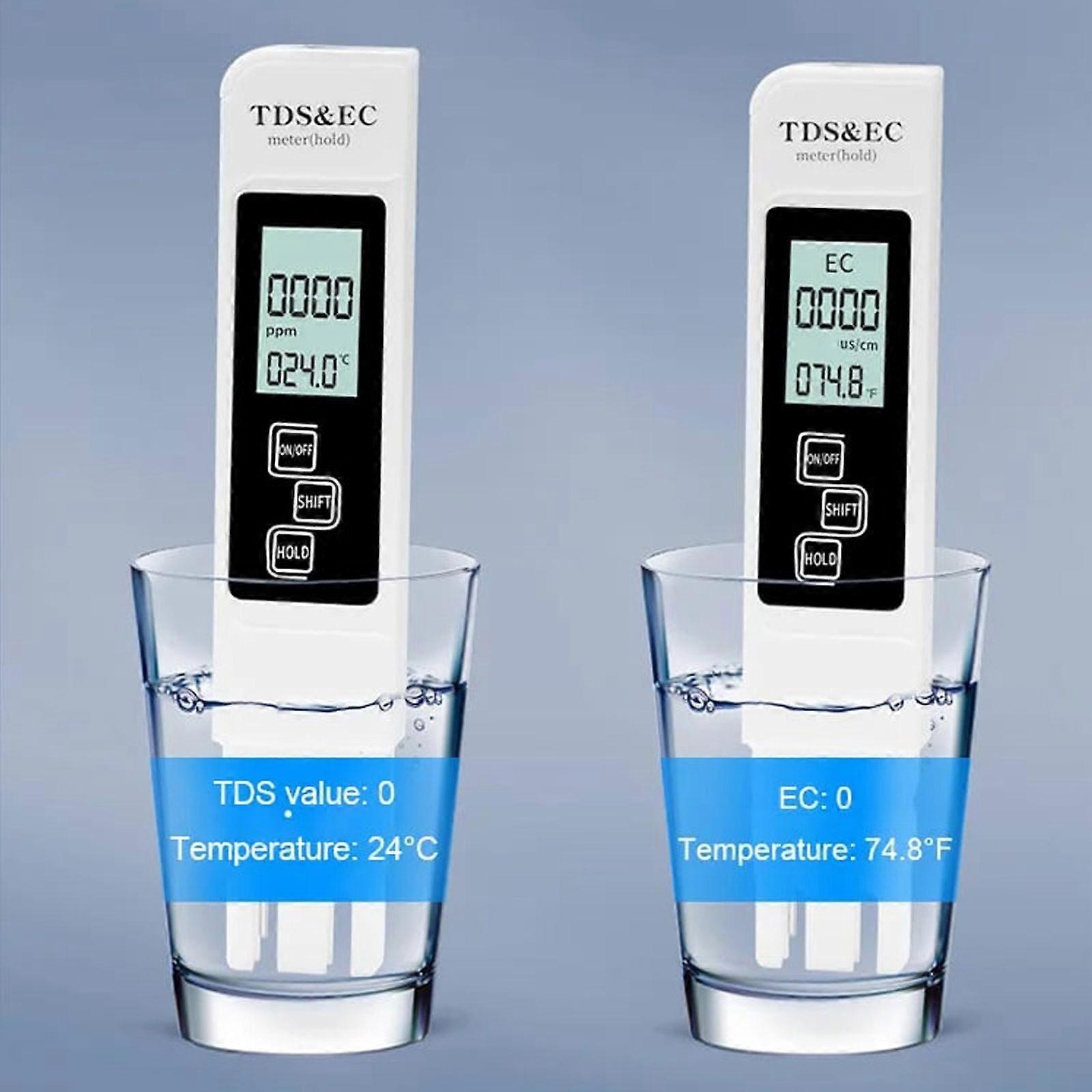 TDS Meter Digital Water Quality Tester Testing Kits for Drinking Water 0-9990ppm,100% New