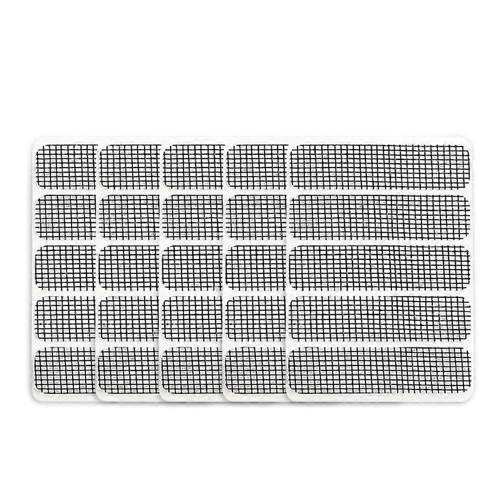 50Pcs Net Window Home Adhesive Anti Mosquito Net Fly Bug Insect Repair Screen Wall Patch Stickers Mesh Window Net Mesh