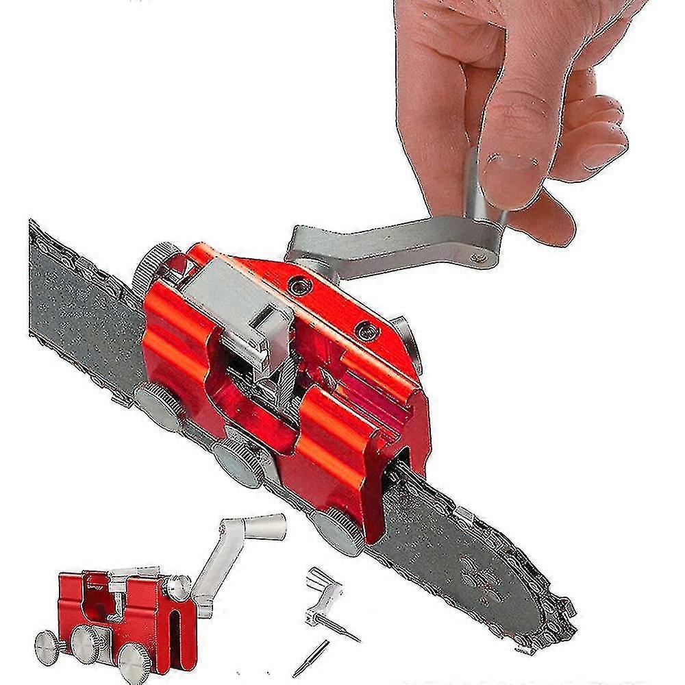 Portable Manual Chainsaw Chain Sharpener For Sharpen Chainsaw With The Hand Crank