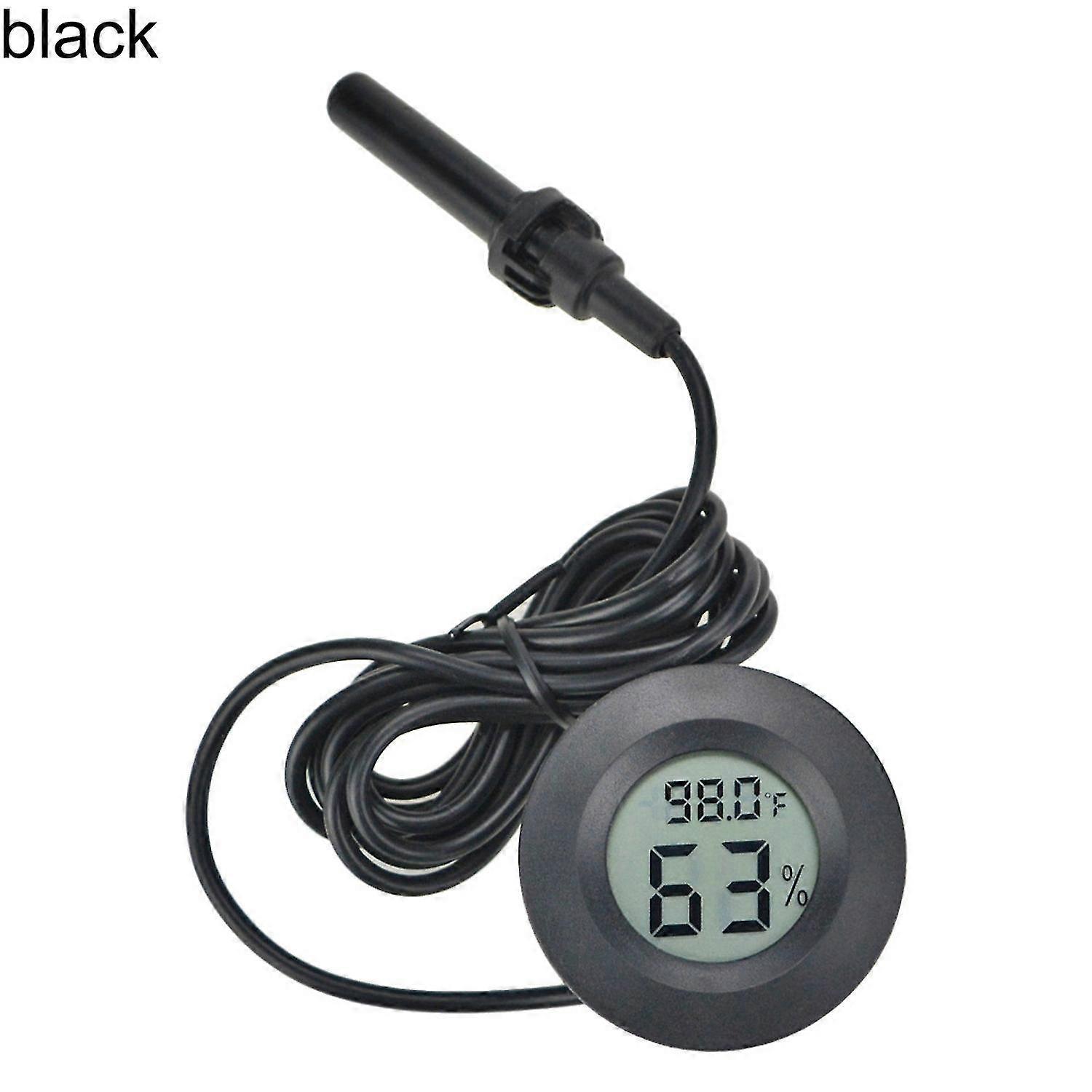 High Precision Digital Round Thermometer Hygrometer Temperature Humidity Meter