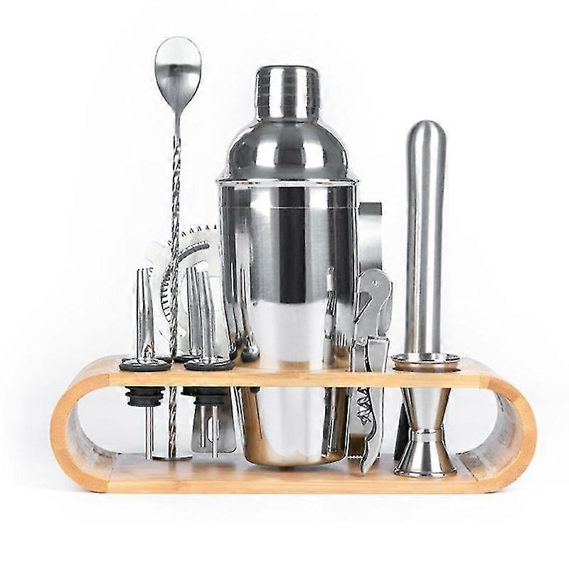 12pcs 750ml Shaker Set Mixer Bar Ser Bartender Kit