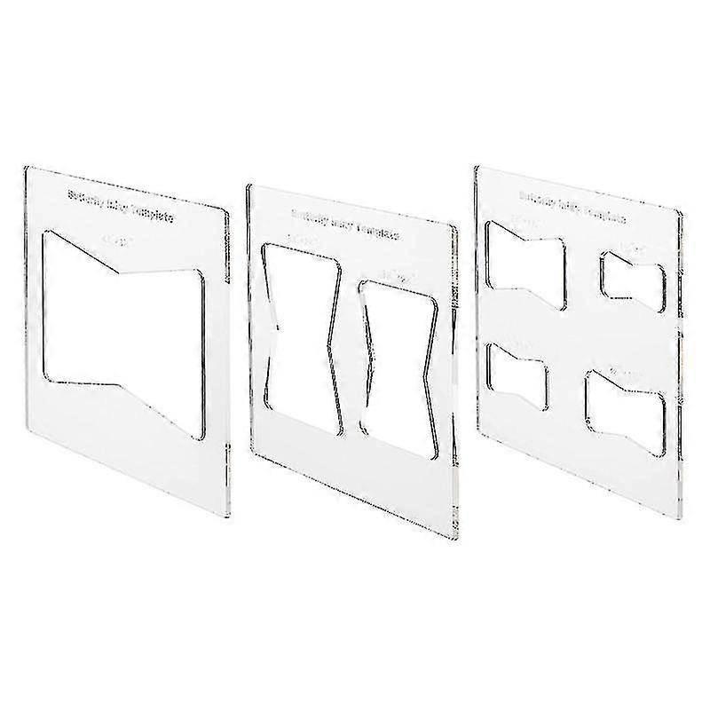 Bowtie Template Bow Tie Kit Inlay Templates Set Of 3