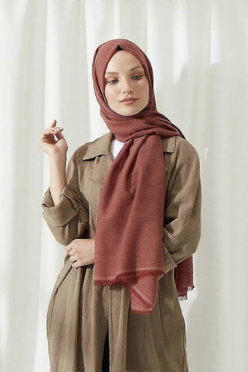 Miray Bamboo Cotton Shawl Tile