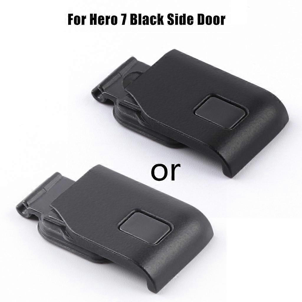 UV Filter Lens Side Door Cover USB-C Mini HDMI-compatible Port Side Protector Replacement for GoPro HERO5/6/7 Black/7