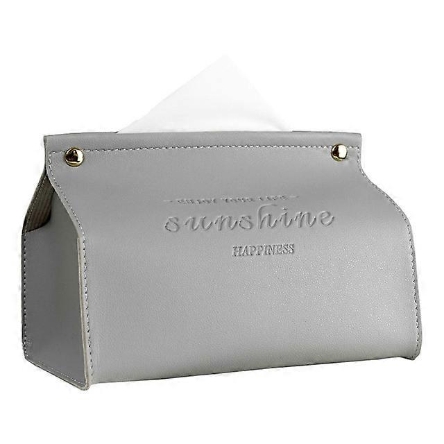Creative Tissue Box Pumpbox, Leather Material, Environmental Protection, Safety * Green