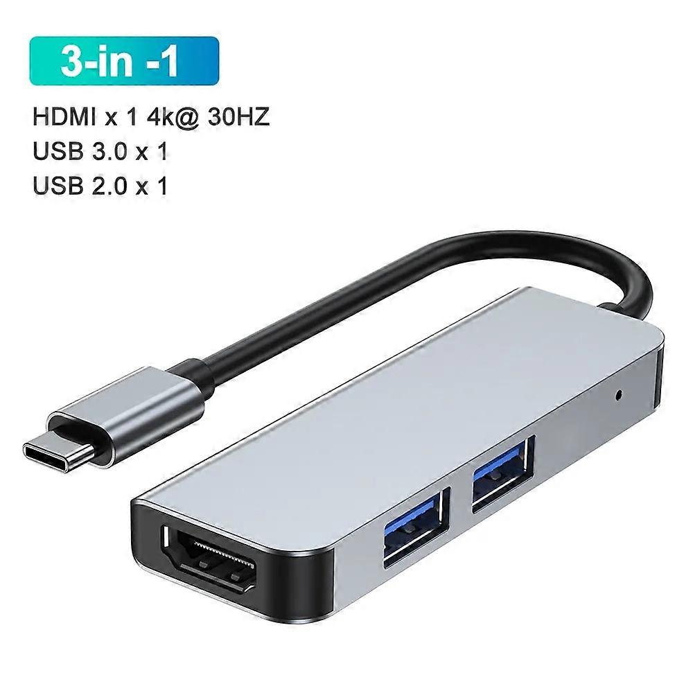 Usb C Hub 3 0 Usb Splitter To Hdmi 3.0 Tipo c Several Ports Multi Hub Hdmi Multipuerto Dock Station Docking Usb Concentrator Otg