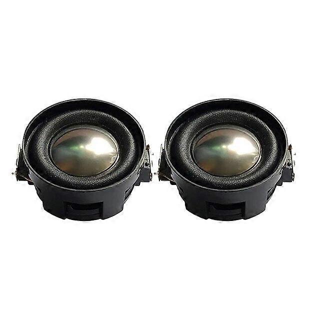 1 Inch 5W Full Range Speaker 30mm 4Ohm Portable Bass Speaker Long Stroke Subwoofer NdFeB Loudspeaker Multimedia Audio DIY 2Pcs