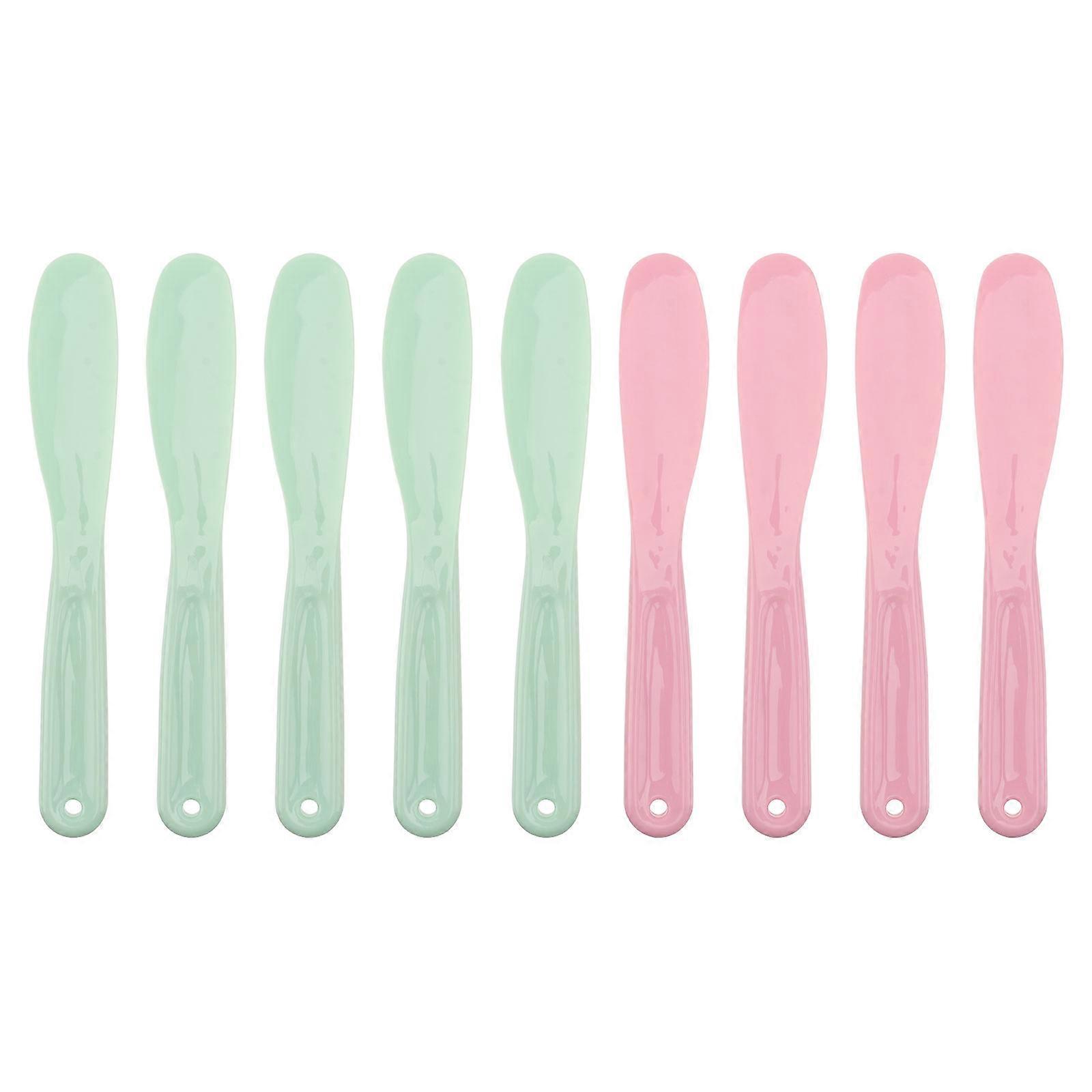 Silicone Spoon Spatula Craft Mask Scoop Makeup Mask Spatula Mask Making Tool Mask Wipe Spatula Plastic Waxing Spatulas