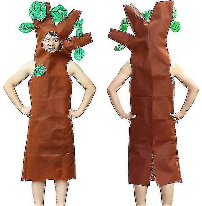 Karneval Ostertag Kostüm Baum Cosplay Erwachsene Kinder Kleid Weihnachtsbedarf Weihnachtsdekor 150-160cm