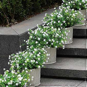 4 Stcke Sprlng Outdoor Knstliche Blume UV-bestndige Geflschte Pflanzen  Faux Kunststoff Blumengrn Strucher Hngende Blume Plante fr Zuhause  Kche Balkon Gard | Fruugo CH
