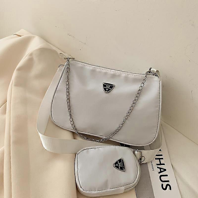 2023 حقائب كروسبودي نسائية جديدة على غرار حقائب الكتف تحت الإبط سلسلة الهلال حقائب كتف نسائية عالية الجودة مربعة صلبة