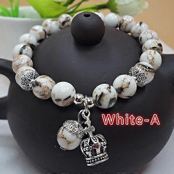 Baker Turquoise Bracelet [White]