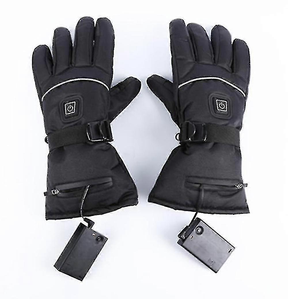 Electric Heating Gloves Winter Warm Touch Screen Gloves Windproof Cold Weather
