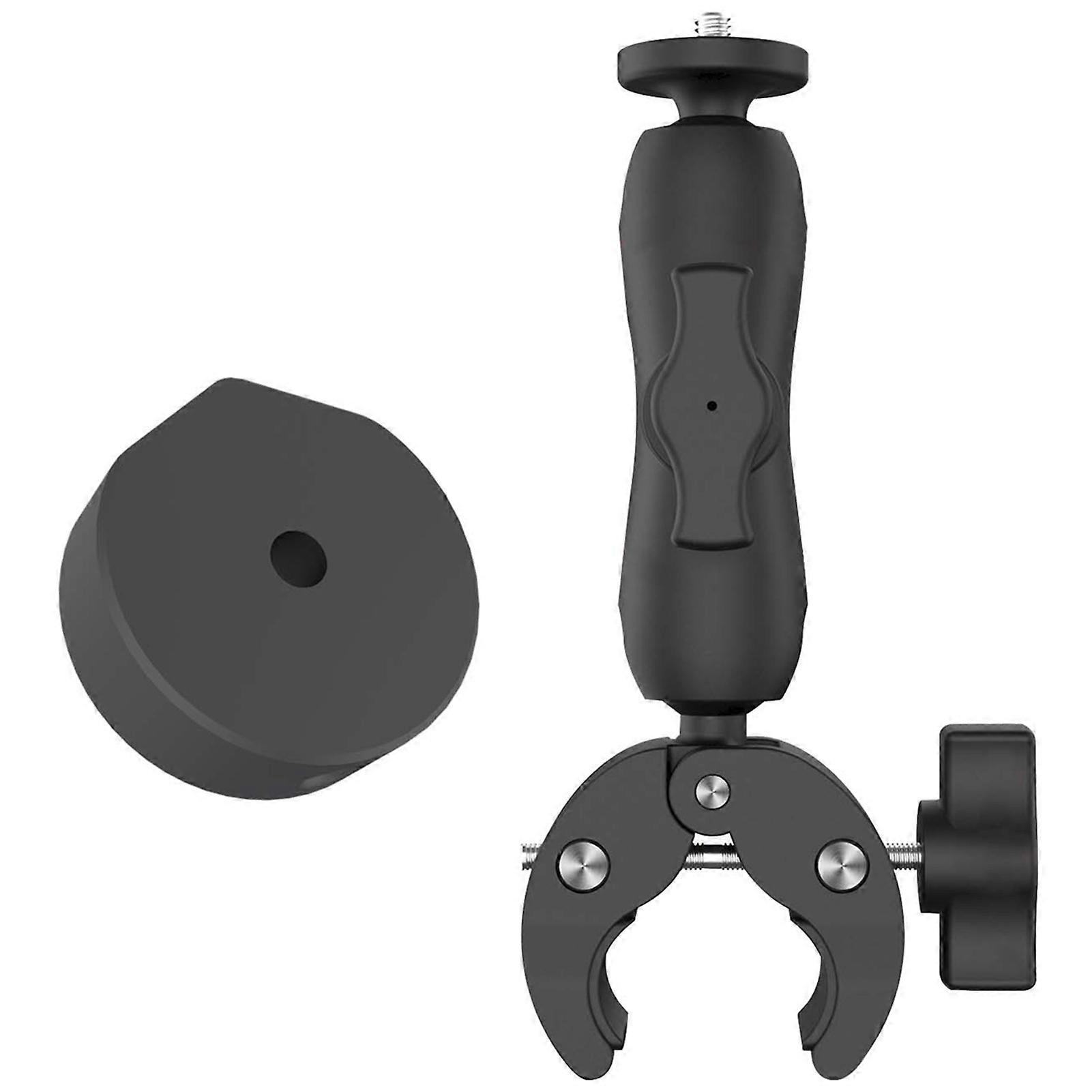 Mini Adjustables Clamp Mount with Aluminum Alloy Adapter for Guardrails