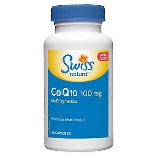 Swiss Natural Co Q10 (Co-Enzyme Q10),100 Mg,60 Caps