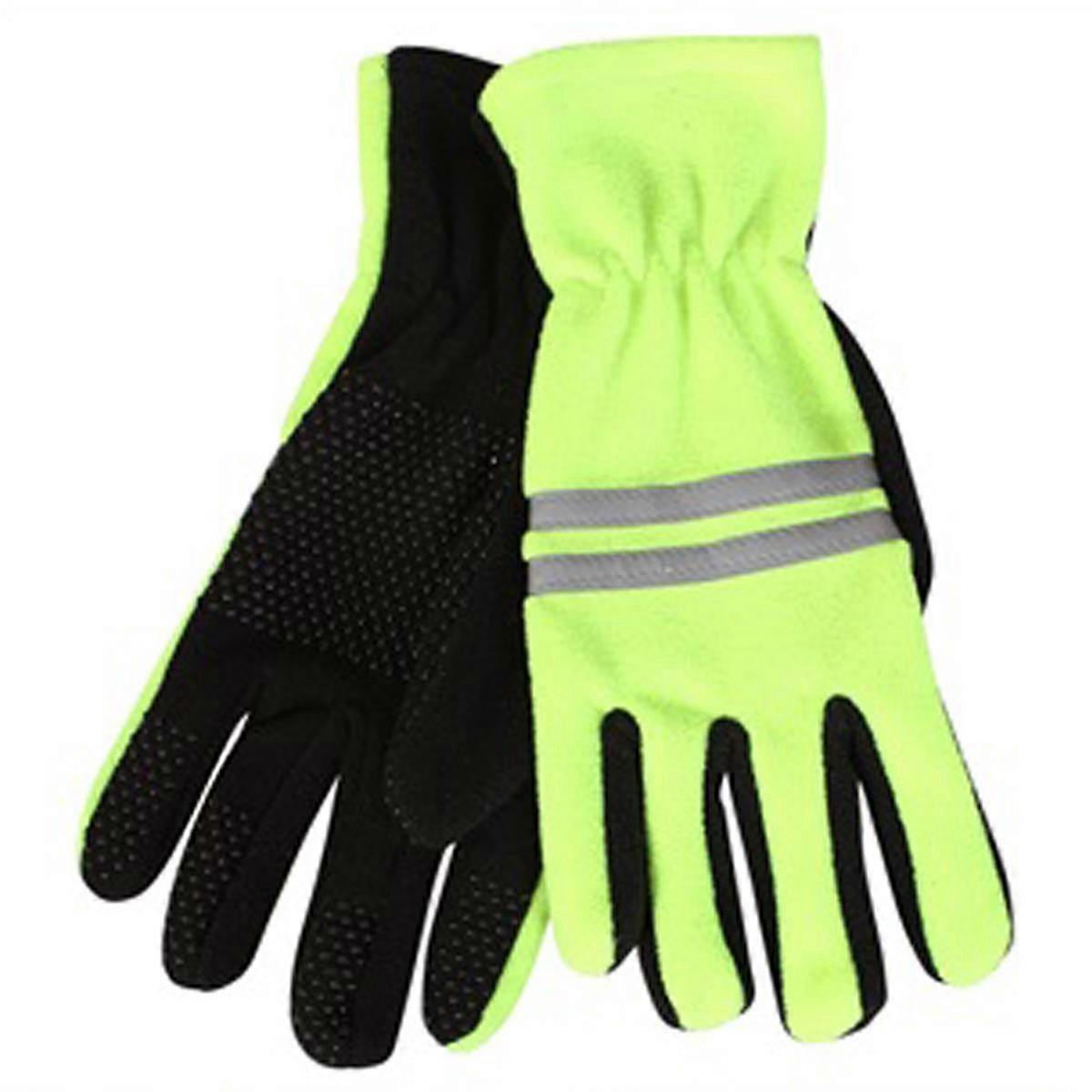 Proclimate  Hi Vis Fleece Work Gloves.