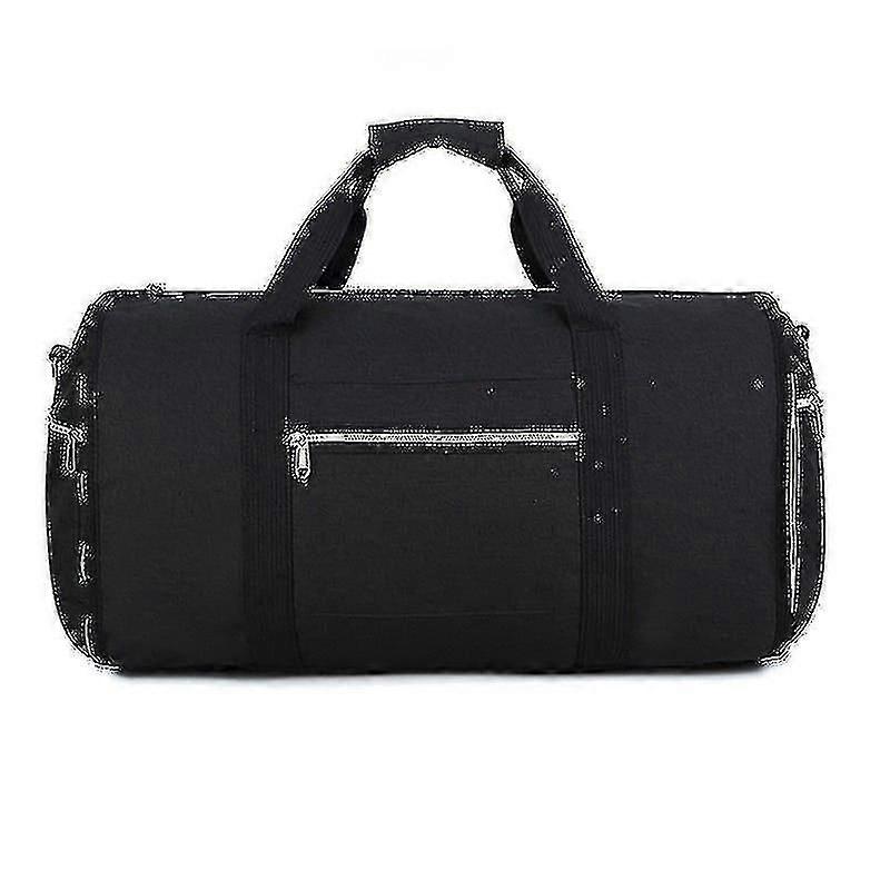 Weekendbag And Clothes Bag With Shoulder Strap, Black