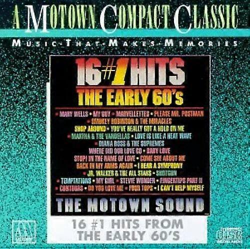 فنانين مختلفين 16 رقم 1 يضرب في وقت مبكر من 60S CD