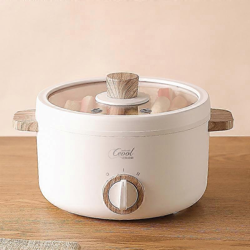 1.5L Electric Rice Cooker Household 1-2 People Pot Single Double Layer Multifunction Electric Cooking Machine Non-stick Pan