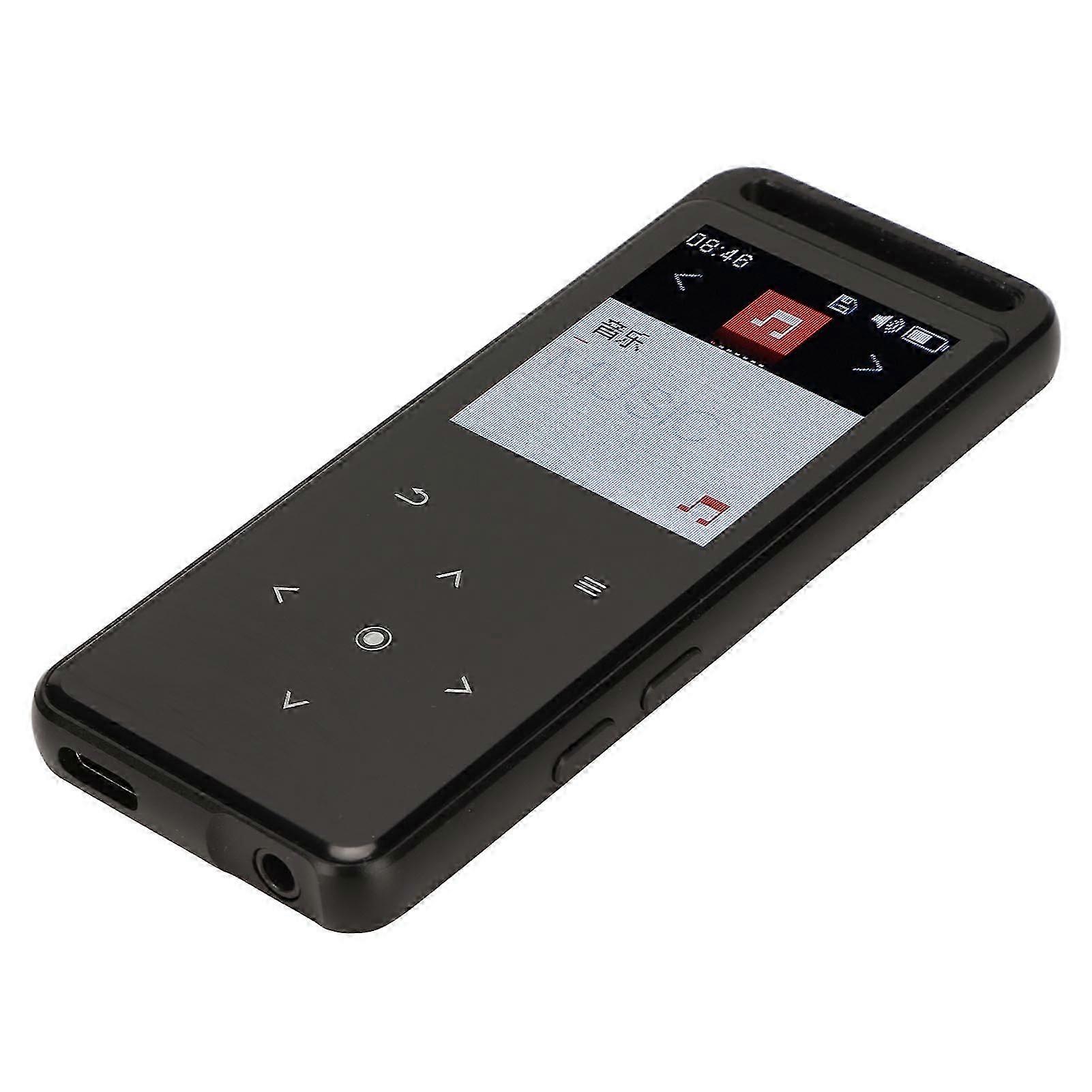 Mp3 Player Bluetooth 5.0 Hifi Lossless Touch Control Recording Music Player With Fm Radio Electronic Book 32gb