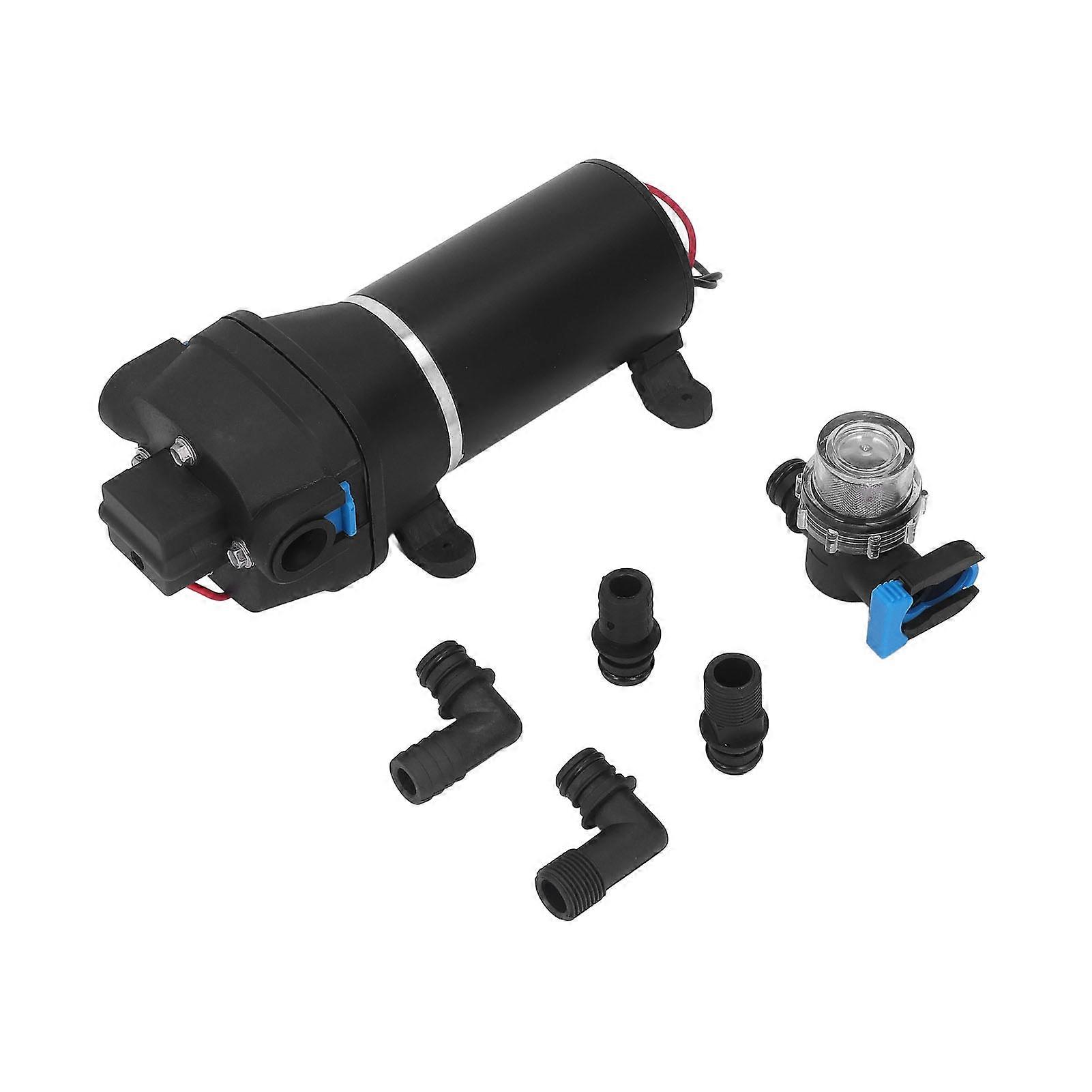 Booster Pump Water Diaphragm Self Priming High Pressure Large Flows 4.5GPM 12V for Home
