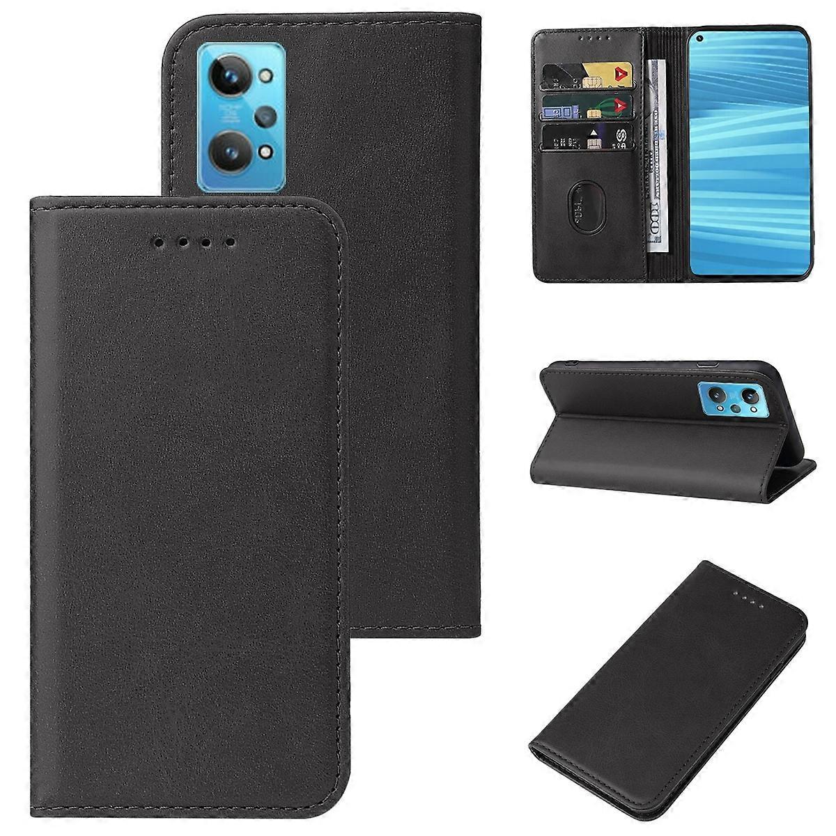For Realme GT2 Magnetic Closure Leather Phone Case