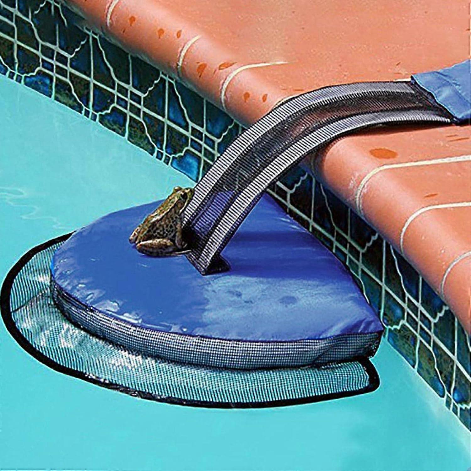 Swimming Pool Escape Net for Frogs and Birds, Durable Animal Rescue Channel for Pools, Eco-Friendly Material, USA & Europe Ready