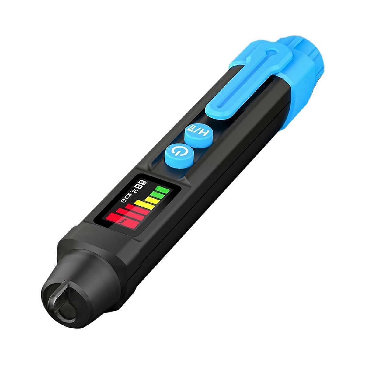 Non-Contact Voltage Tester, Hot/Neutral Tester, Electrical Tester with Color Simulation Strips, Broken Wire Detector
