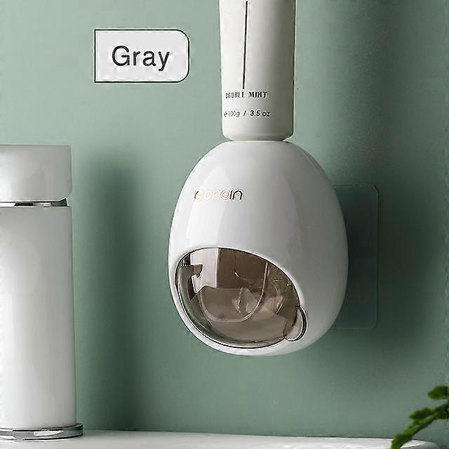 1Pcs Fully Automatic Toothpaste Squeezing Tool Wall Mounted Household Use Stand Tube Press Toothpaste Squeezer for Bathroom Accessories