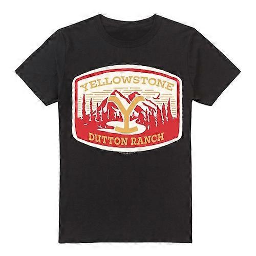 Yellowstone Mens Dutton Ranch Mountain T-Shirt