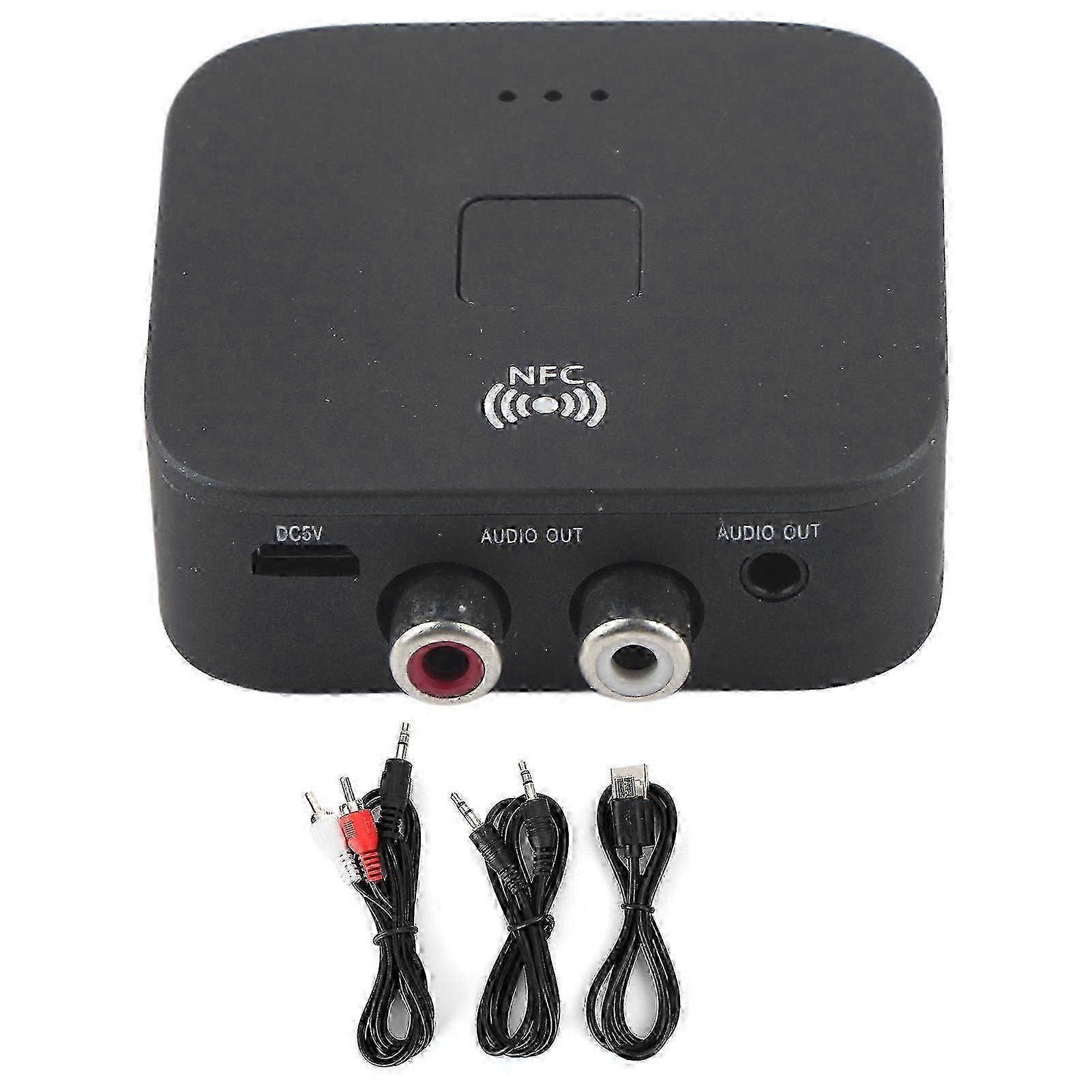 Bluetooth Rca Receiver 3.5mm Jack Aux Wireless Adapter Audio Receiver Tool For Tv Car