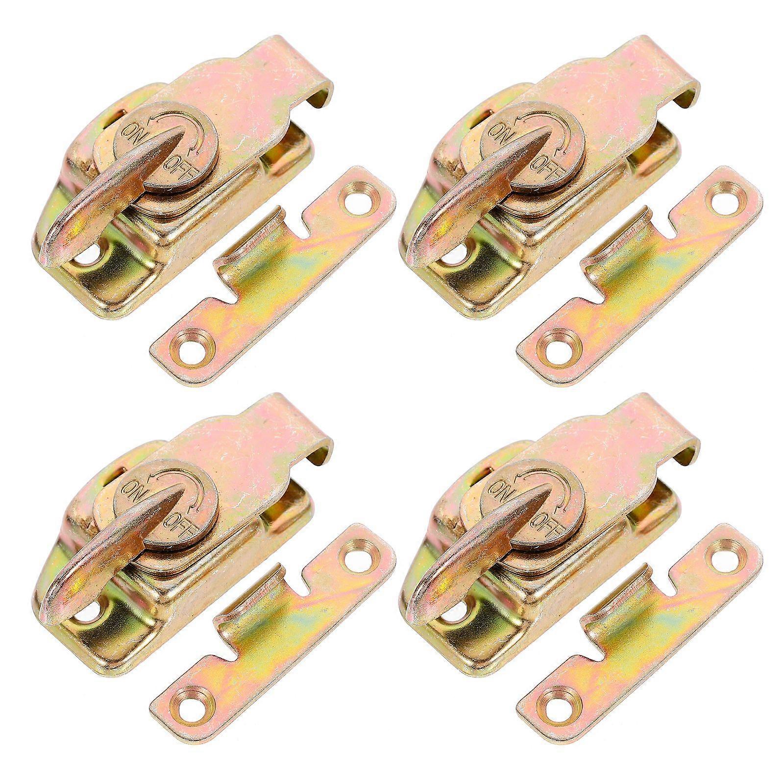 4pcs Table Buckles Iron Table Locks Dining Table Connector Door Cabinet Buckle