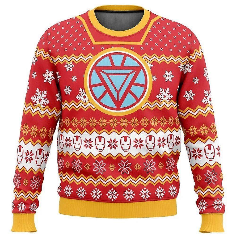 Deadpool Jolly Red Guys Fula Unisex Anime Collection Jultröja 3D Tröja, Topp, Höst/Vinter