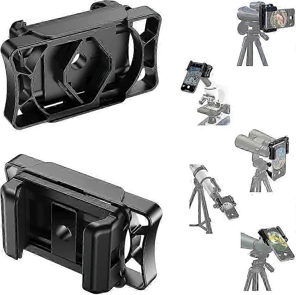 high quality Telescopic Phone Adapter, Universal Spotting Scope Mobile Phone Adapter, Fits Almost All Optical Devices and Smartphones