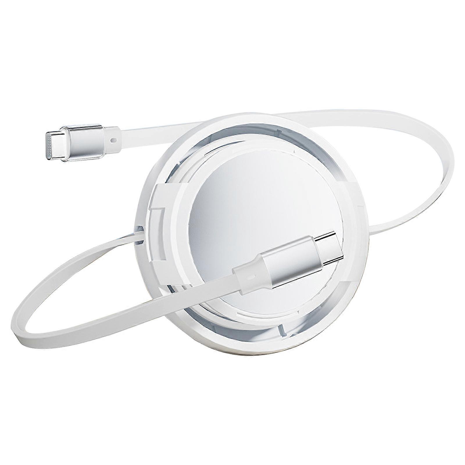 Efficient 60W Quick Power Data Cord, Customizable Length for Use Anywhere  White