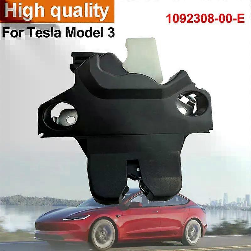 テスラモデル3 2017-2022テールゲートロック1092308-00-E 109230800Eカーアクセサリー用の耐久性のある安全トランクリッドラッチロックアクチュエータ