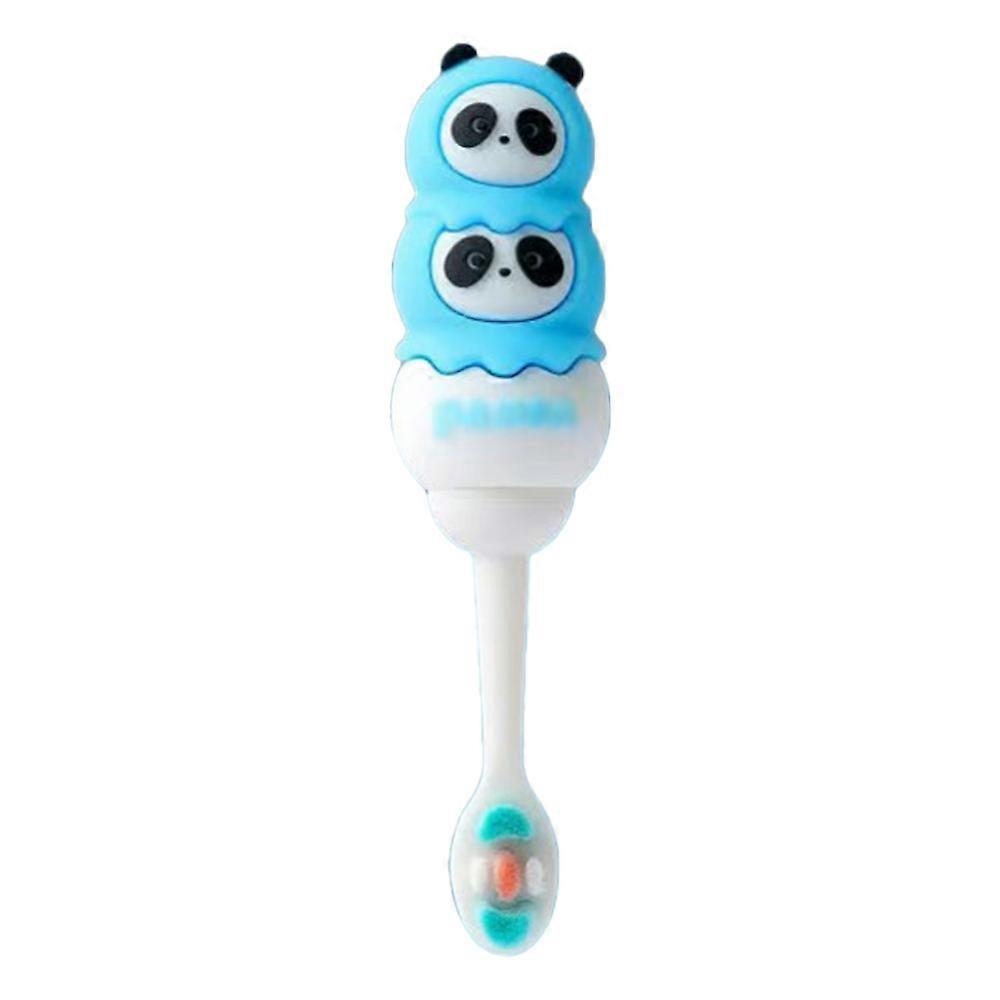 Charming Dinosaur Fun Toothbrush, Travel Toothbrush with Suction Cup for Stable Placement, Soft Bristles for Toddlers' Gentle Cleaning